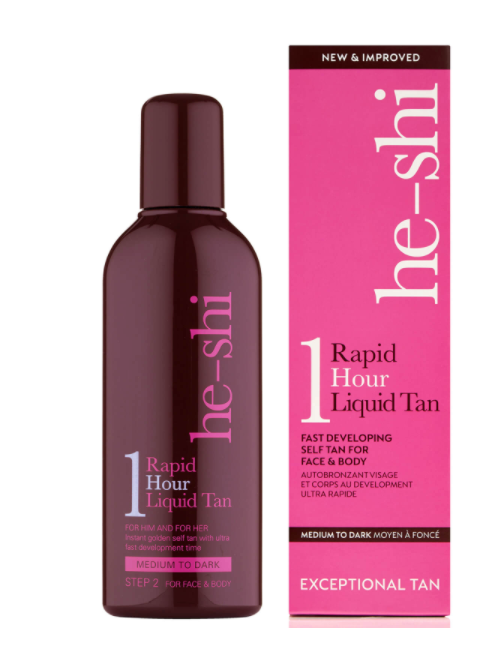 He-Shi Rapid 1 Hour Liquid Tan