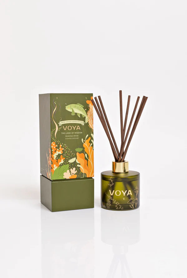 VOYA The Land of Wisdom | Seasonal Scented Reed Diffuser