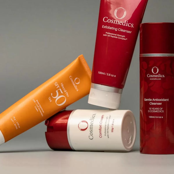 O Cosmedics Comfort core four gift set